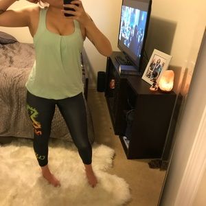 Lululemon Yoga tank w/ attached bra